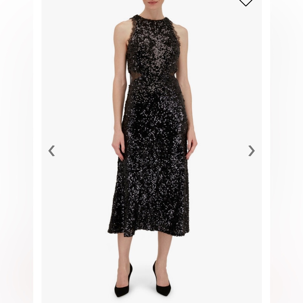 Sachin + Babi Black Sequin Dress